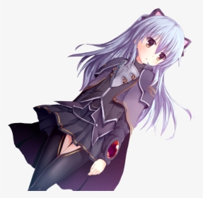 Anime Cat Girl Purple, HD Png Download, Transparent PNG