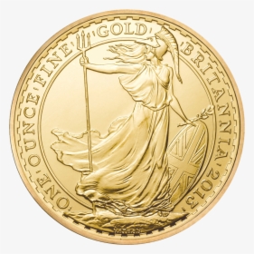 Gold Coin Png Image - 2013 Britannia Gold Coin, Transparent Png, Transparent PNG