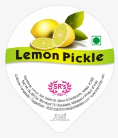 Lemon Sweet Pickle Lemon Sweet Pickle - Lemon Pickle Label Design, HD Png Download, Transparent PNG