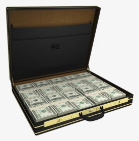 Cash Briefcase Png Transparent, Png Download, Transparent PNG
