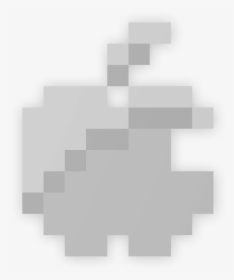 8 Bit Apple Logo Pixelated, HD Png Download, Transparent PNG