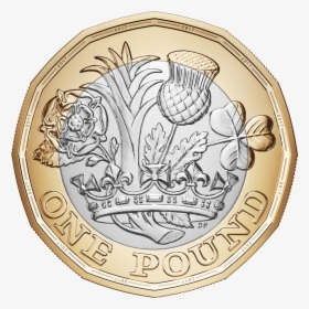 Brand New 12-sided Pound Coin Clip Arts - New 1 Pound Coin, HD Png Download, Transparent PNG