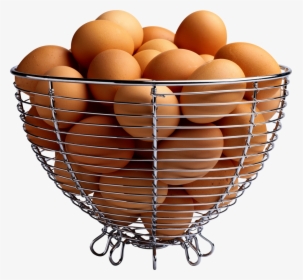 Eggs In Basket Png Image - Basket Of Eggs Png, Transparent Png, Transparent PNG