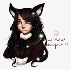 Girl With Cat Ears Drawings, HD Png Download, Transparent PNG