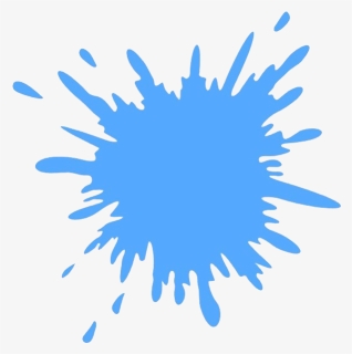 Water Drop Splash Clipart - Paint Splash Png Transparent, Png Download, Transparent PNG