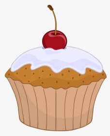 Muffin, Cupcake, Sweet, Cake, Dessert, Bakery, Frosting - Cupcake Clip Art, HD Png Download, Transparent PNG