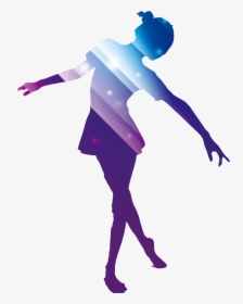 Poster Colored Of People Dancing - Imagenes De Personas Bailando Animadas, HD Png Download, Transparent PNG