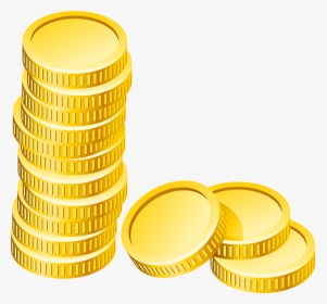 Gold Coins Cash Money - Circle, HD Png Download, Transparent PNG