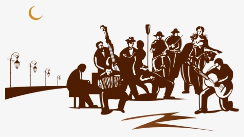 Banner Transparent Orchestra Conductor Dance Silhouette - Jazz Big Band Flyer, HD Png Download, Transparent PNG