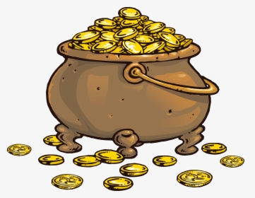 Coins Clipart Treasure Coin - Gold Coin Treasure Gold Clipart, HD Png Download, Transparent PNG