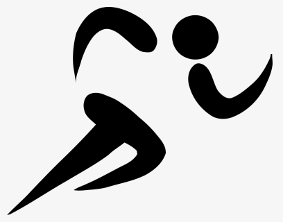 Running Black And White, HD Png Download, Transparent PNG
