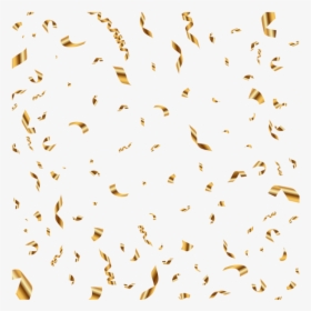 Gold Confetti Background Png, Transparent Png, Transparent PNG