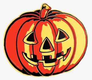 Happy Punk - Vintage Halloween Jack O Lantern, HD Png Download, Transparent PNG