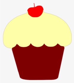 Cupcake Clipart Sparkly - Red Velvet Cupcake Clipart, HD Png Download, Transparent PNG
