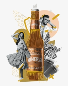 Cerveza Minerva - Domaine De Canton, HD Png Download, Transparent PNG