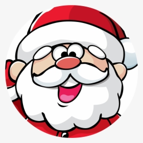 Christmas Santa Face Transparent Background Png - Father Christmas Png Transparent, Png Download, Transparent PNG