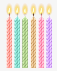 Birthday Candles Png - Candle Birthday Png, Transparent Png, Transparent PNG