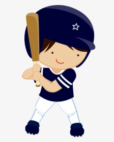 Clip Art Kid Baseball Player Clipart - Cute Baseball Player Clipart, HD Png Download, Transparent PNG