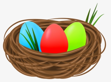 Nest With Eggs Clipart - Nest Clipart Png, Transparent Png, Transparent PNG