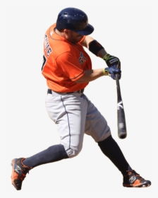 Baseball Mlb Player Clipart Png - Houston Astros Player Png, Transparent Png, Transparent PNG