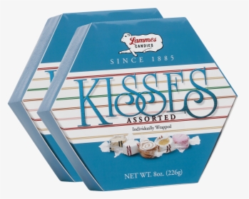 Assorted Taffy Kisses Hexagon Boxes, HD Png Download, Transparent PNG