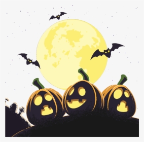 Halloween Background Png Images - Spooky Halloween Color Background, Transparent Png, Transparent PNG