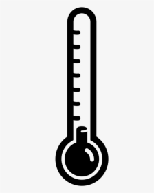 Thermometer Clipart Png Transparent Png , Png Download - Thermometer Black And White, Png Download, Transparent PNG