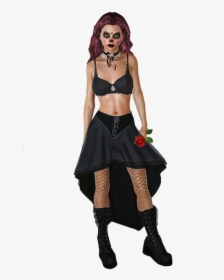 Girl Halloween Isolated Scary Creepy Weird - Too Sexy Halloween, HD Png Download, Transparent PNG