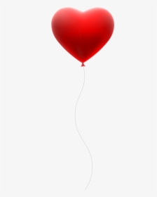 Red Heart Balloon Transparent Clip Art Gallery - Balloon, HD Png Download, Transparent PNG