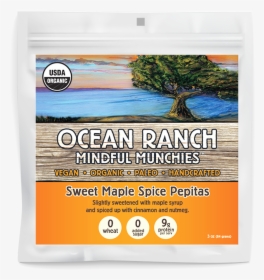 Sweet Maple Spice Pepitas Mockups - Ocean Ranch Organics, HD Png Download, Transparent PNG