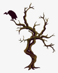 Elk Cave Art - Cartoon Dead Tree Png, Transparent Png, Transparent PNG