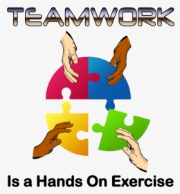 Teamwork - Cartoon, HD Png Download, Transparent PNG