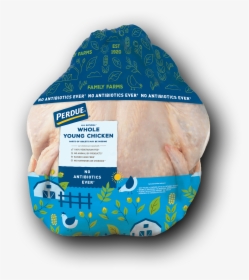 Perdue Whole Chicken With Giblets And Necks Image Number - Whole Chicken Walmart, HD Png Download, Transparent PNG
