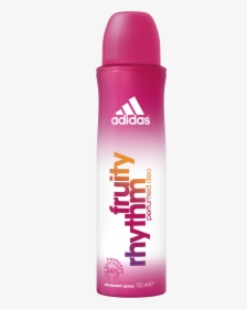 Fruity Rhythm Perfumed Deodorant Body Spray For Her - Adidas Women Deo Spray Fruity Rhythm 150ml, HD Png Download, Transparent PNG