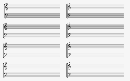 Music Notes 2 Columns Paper Main Image - Parallel, HD Png Download, Transparent PNG