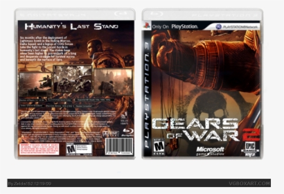 Gears Of War 2 Box Art Cover - Gear Of War 2 Ps3, HD Png Download, Transparent PNG