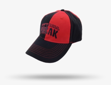 Wholesales Embroidery Character Red And Black Split - Baseball Cap, HD Png Download, Transparent PNG