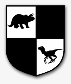 Coat Of Arms Dinosaur - Coat Of Arms With A Dinosaur, HD Png Download, Transparent PNG