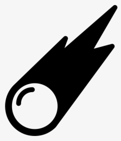 Black Comet High Quality Pictures - Comet Icon, HD Png Download, Transparent PNG