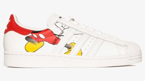 Superstar X Mickey Mouse White - Sneakers, HD Png Download, Transparent PNG