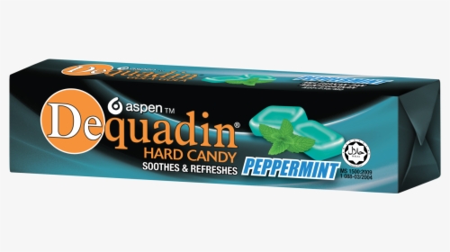 Dequadin Hard Candy Peppermint Is Developed To Give - Dequadin Hard Candy Peppermint 10s, HD Png Download, Transparent PNG