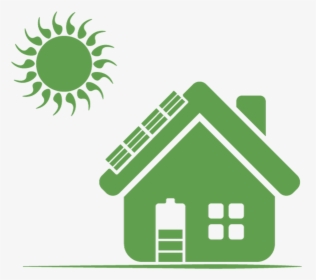 Pv Solar Panel System Design - Transparent Background House Icon, HD Png Download, Transparent PNG