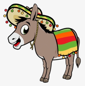 Mexican Donkey Clipart, HD Png Download, Transparent PNG