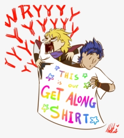 Buy One Dio, Get An Extra Jojo For Free - Cartoon, HD Png Download, Transparent PNG