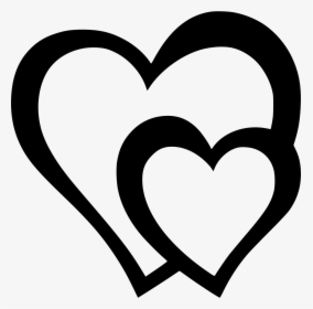 Love Hearts - Love Icon Png Transparan, Transparent Png, Transparent PNG