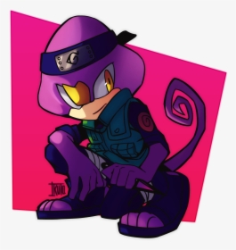 Espio The Chameleon Naruto, HD Png Download, Transparent PNG