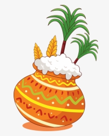 Transparent Pongal Pineapple Ananas Food For Thai Pongal - தை பொங்கல் 2020 வாழ்த்துக்கள், HD Png Download, Transparent PNG