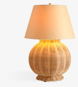 Small Rattan Table Lamp, HD Png Download, Transparent PNG