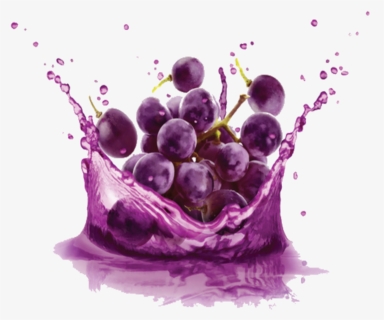 #mq #purple #fruits #splash #grapes - Grape Juice Png, Transparent Png, Transparent PNG