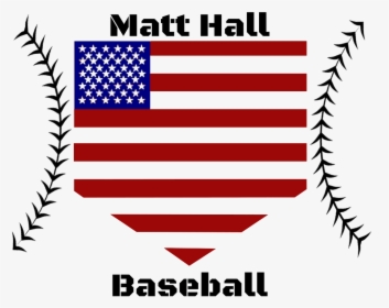 Matt Hall Baseball - Flag Of The United States, HD Png Download, Transparent PNG